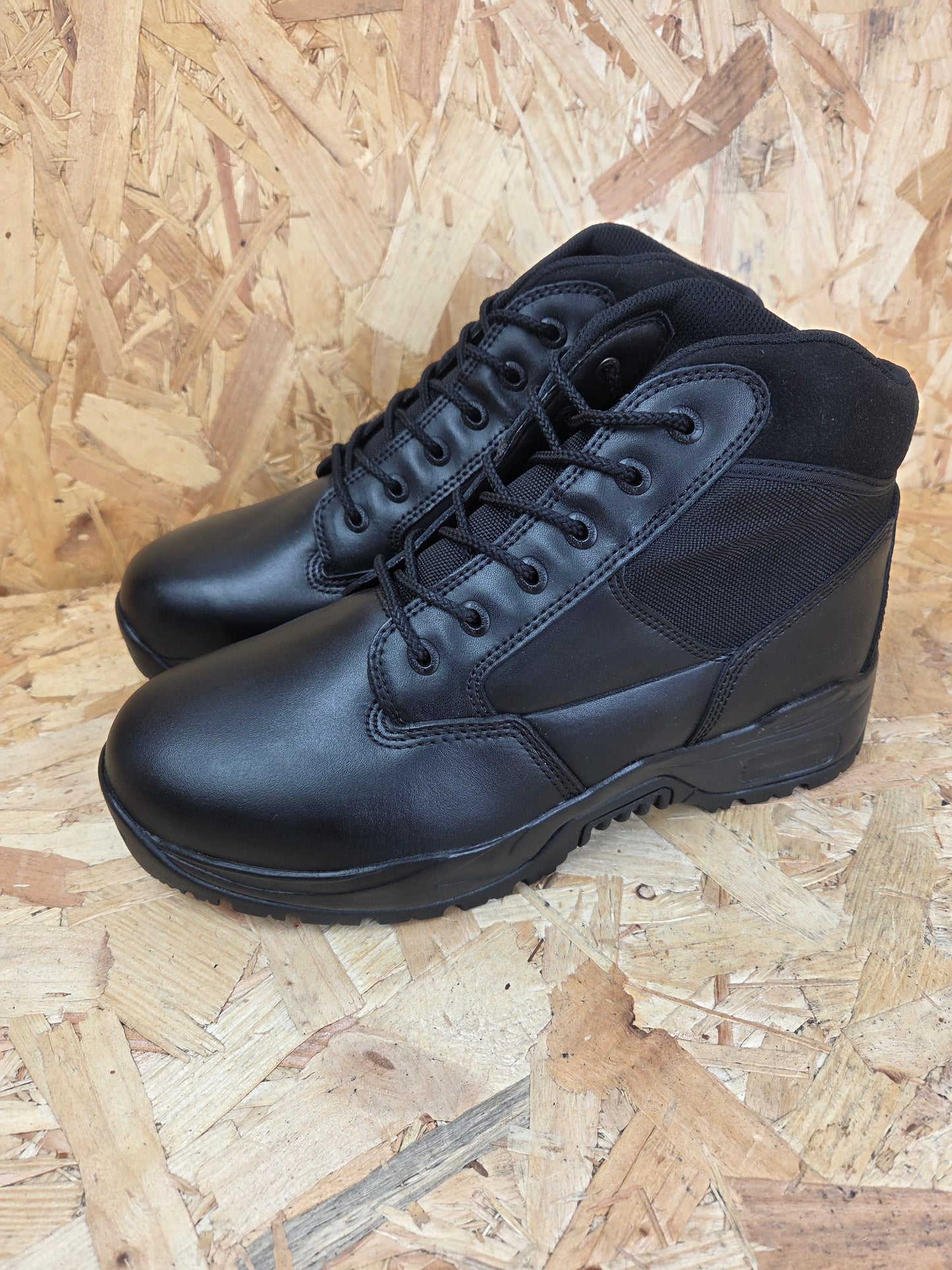 Magnum Royal Mail Leather Boots - Black