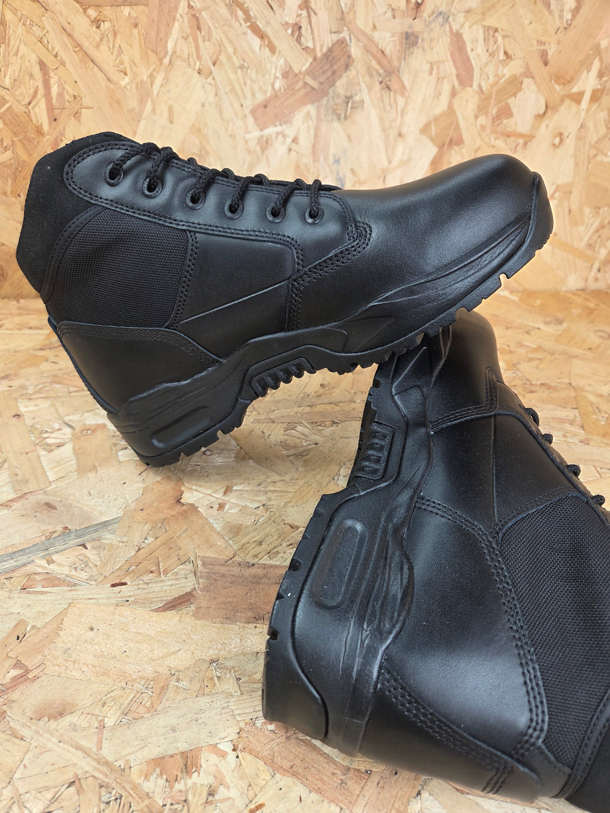 Magnum Royal Mail Leather Boots - Black