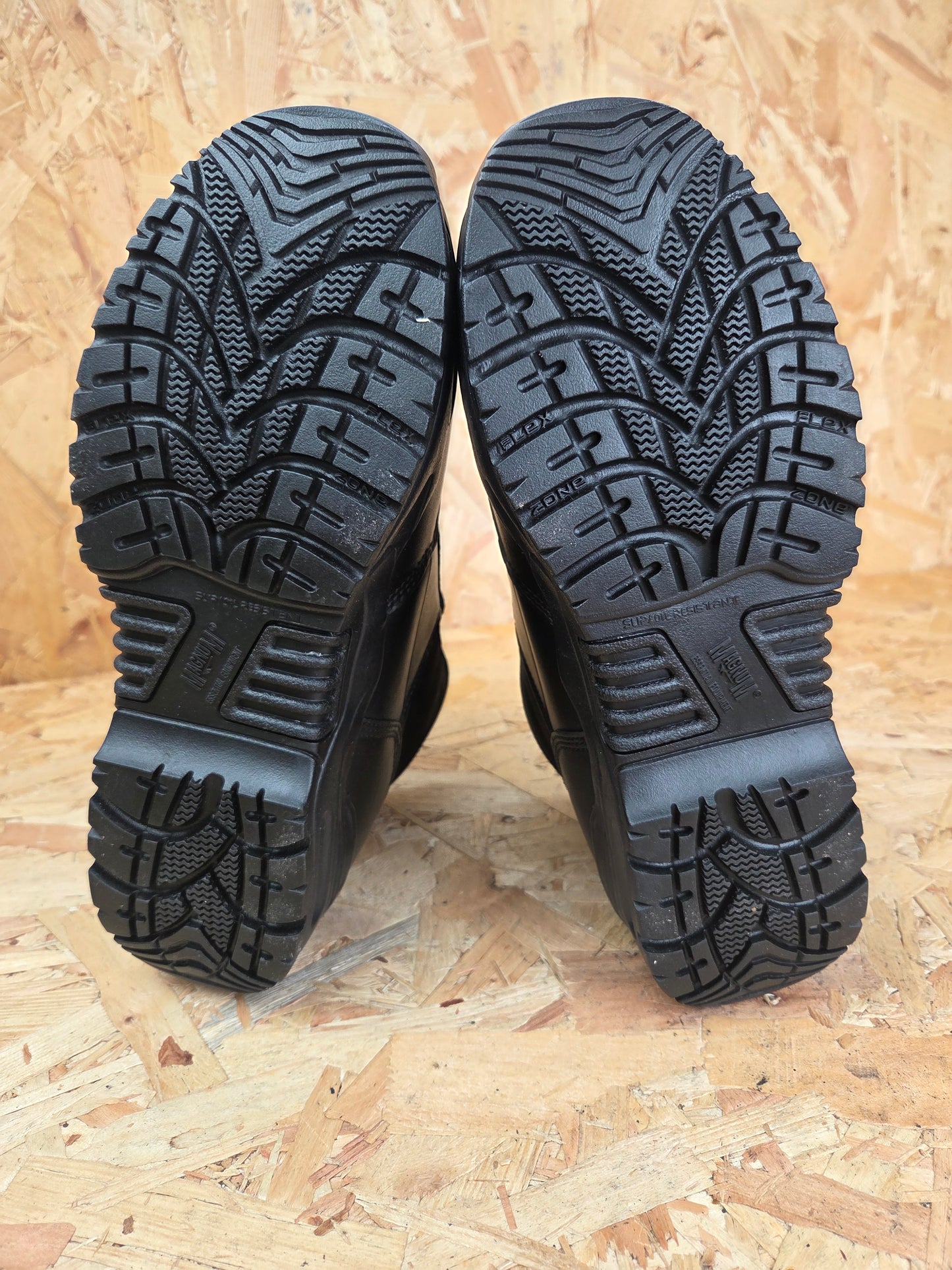 Magnum Royal Mail Leather Boots - Black