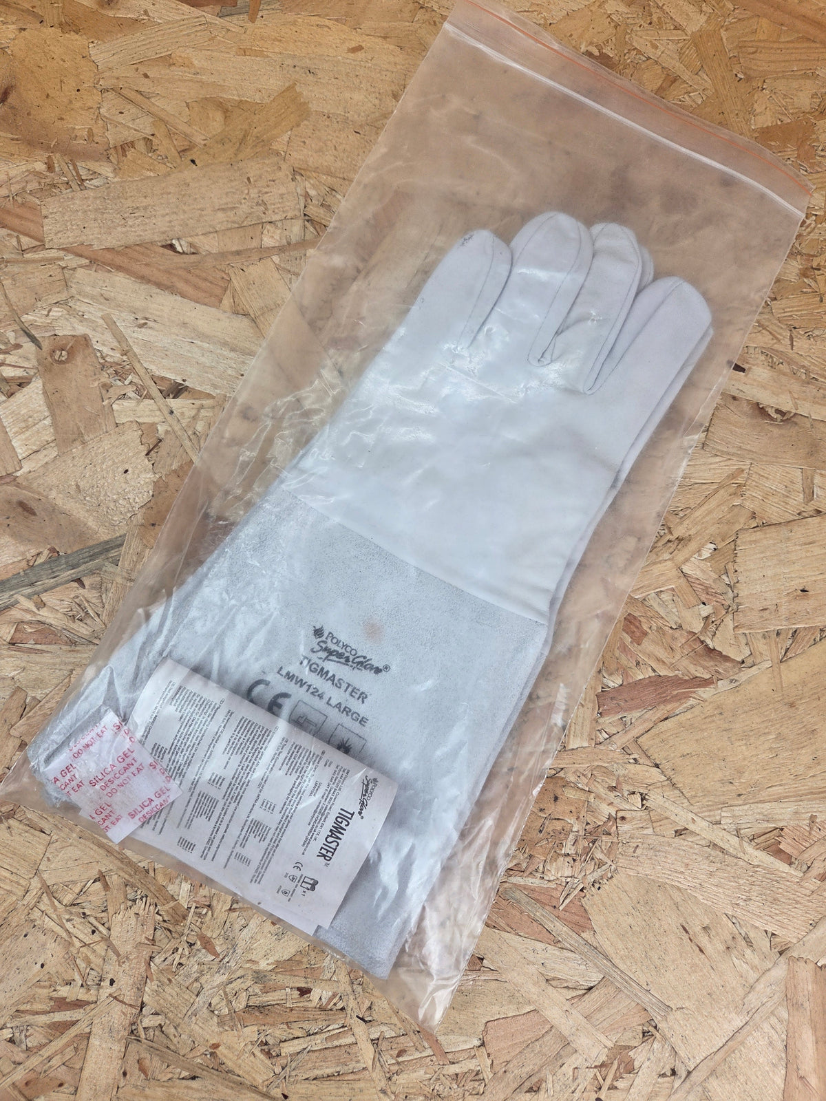 Polyco Tigmaster Welding Gauntlets - Grey