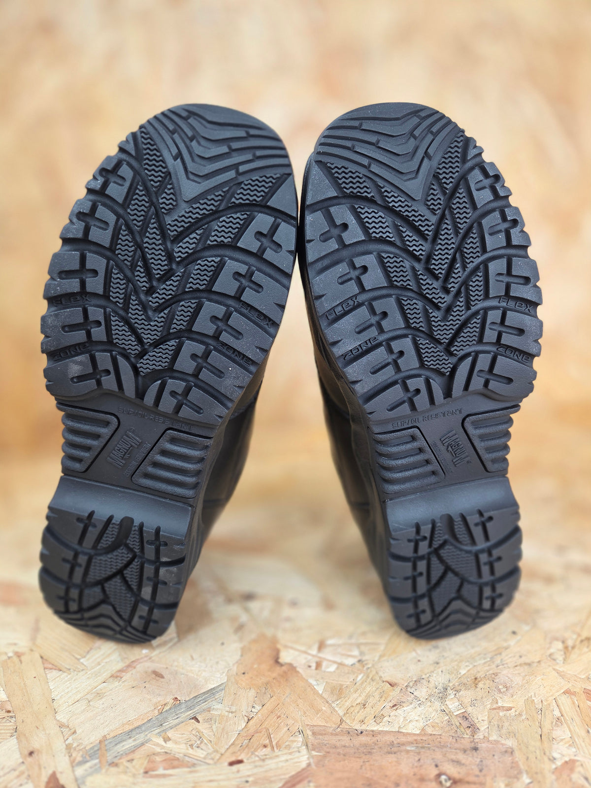Magnum Royal Mail Leather Safety Shoes - Black Steel Toe
