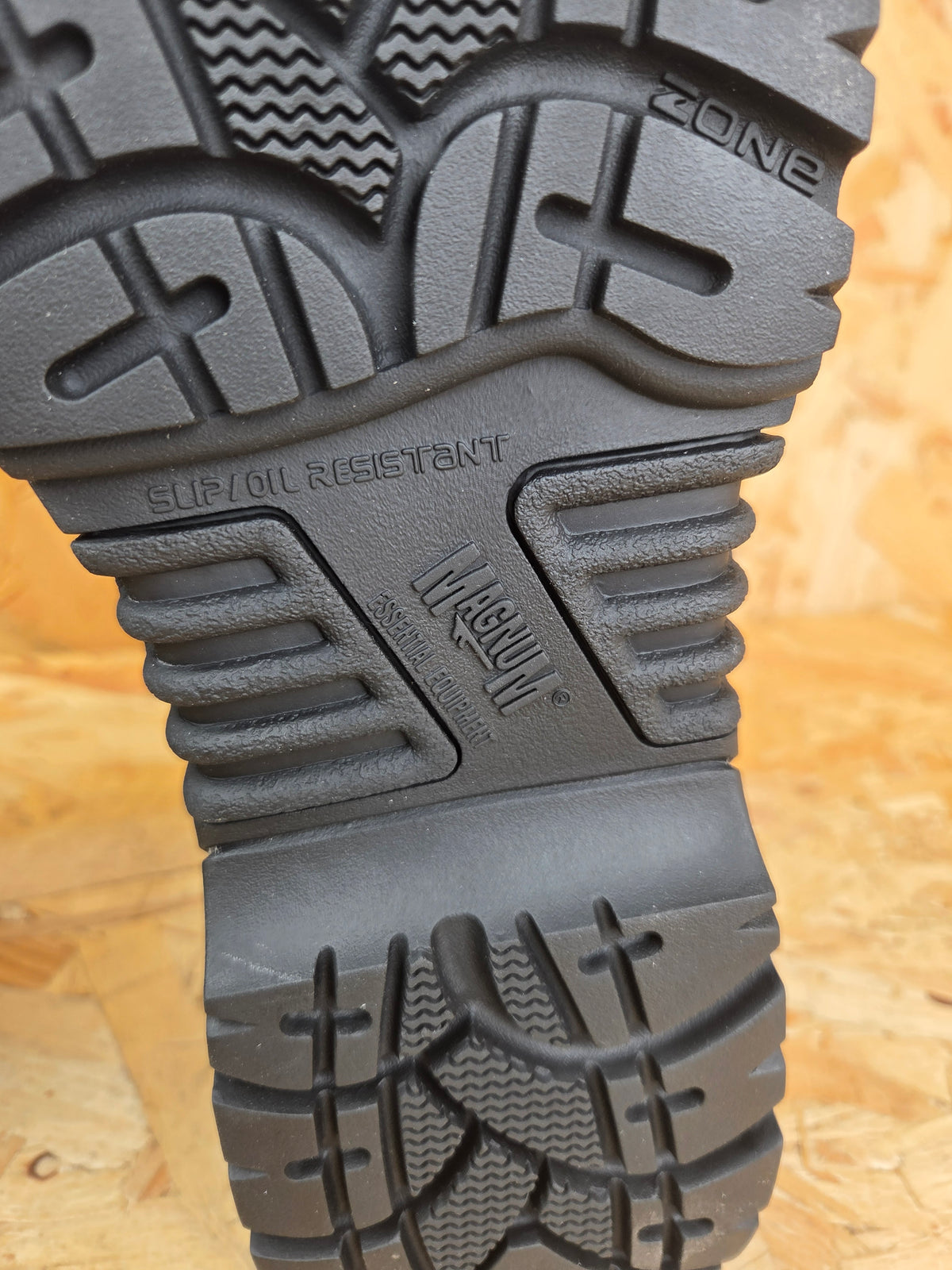 Magnum Royal Mail Leather Safety Shoes - Black Steel Toe