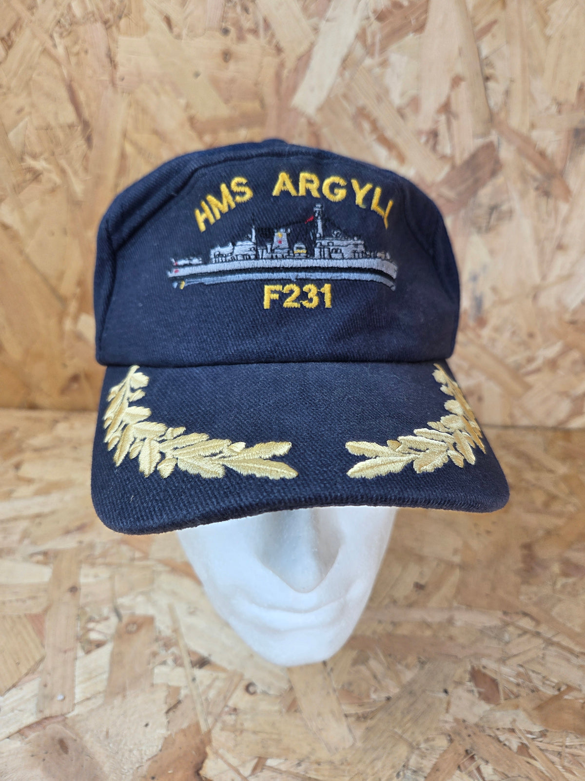 HMS Argyll F231 Royal Navy 23 Frigate - Embroidered Naval Cap