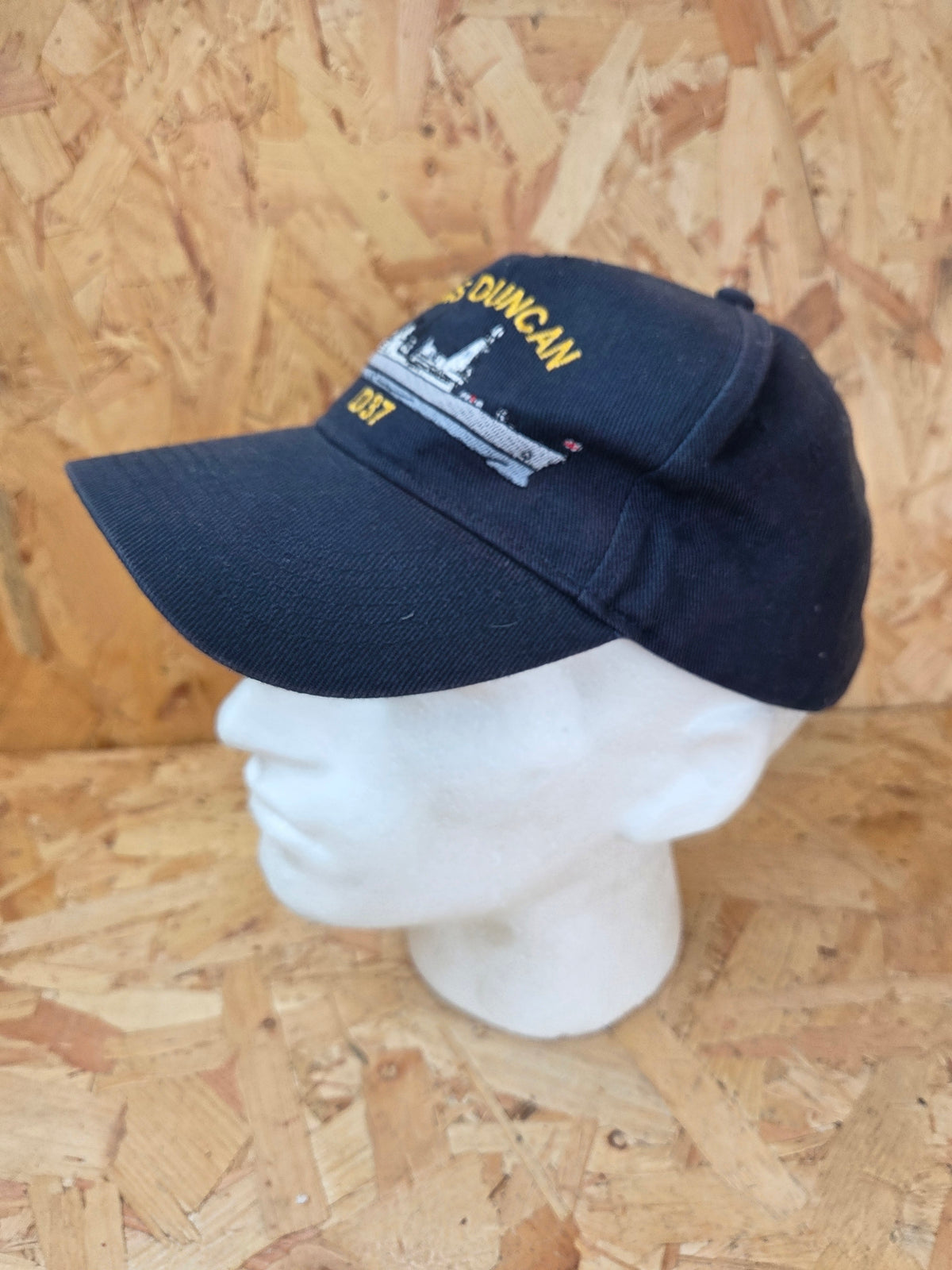 HMS Duncan D37 Royal Navy Type 45 Destroyer Embroidered Cap - Only 1 Available