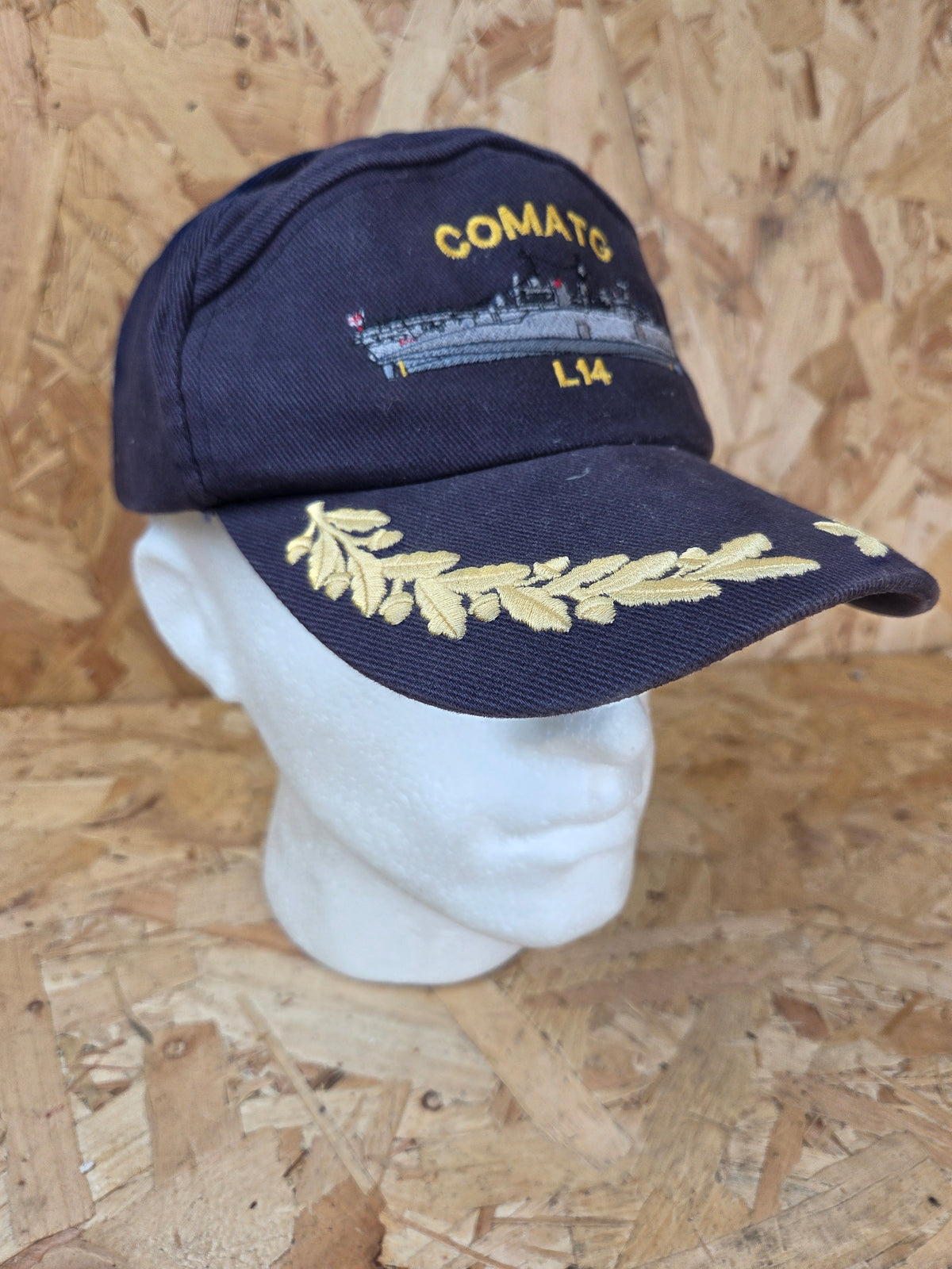 Genuine Royal Navy COMATG HMS Albion L14 Amphibious Task Group - Embroidered Cap