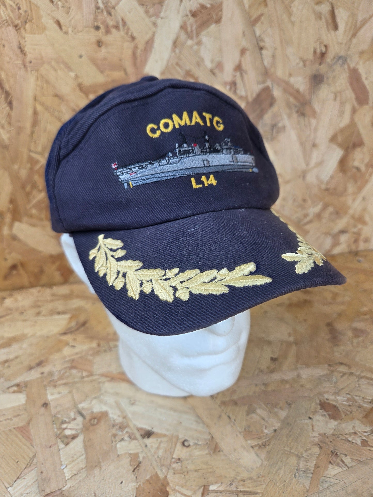 Genuine Royal Navy COMATG HMS Albion L14 Amphibious Task Group - Embroidered Cap