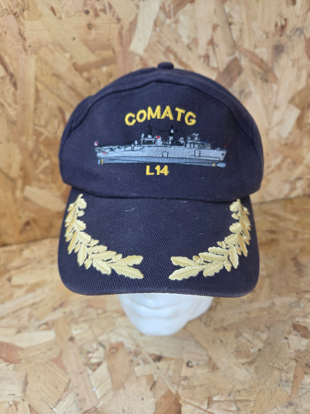 Genuine Royal Navy COMATG HMS Albion L14 Amphibious Task Group - Embroidered Cap