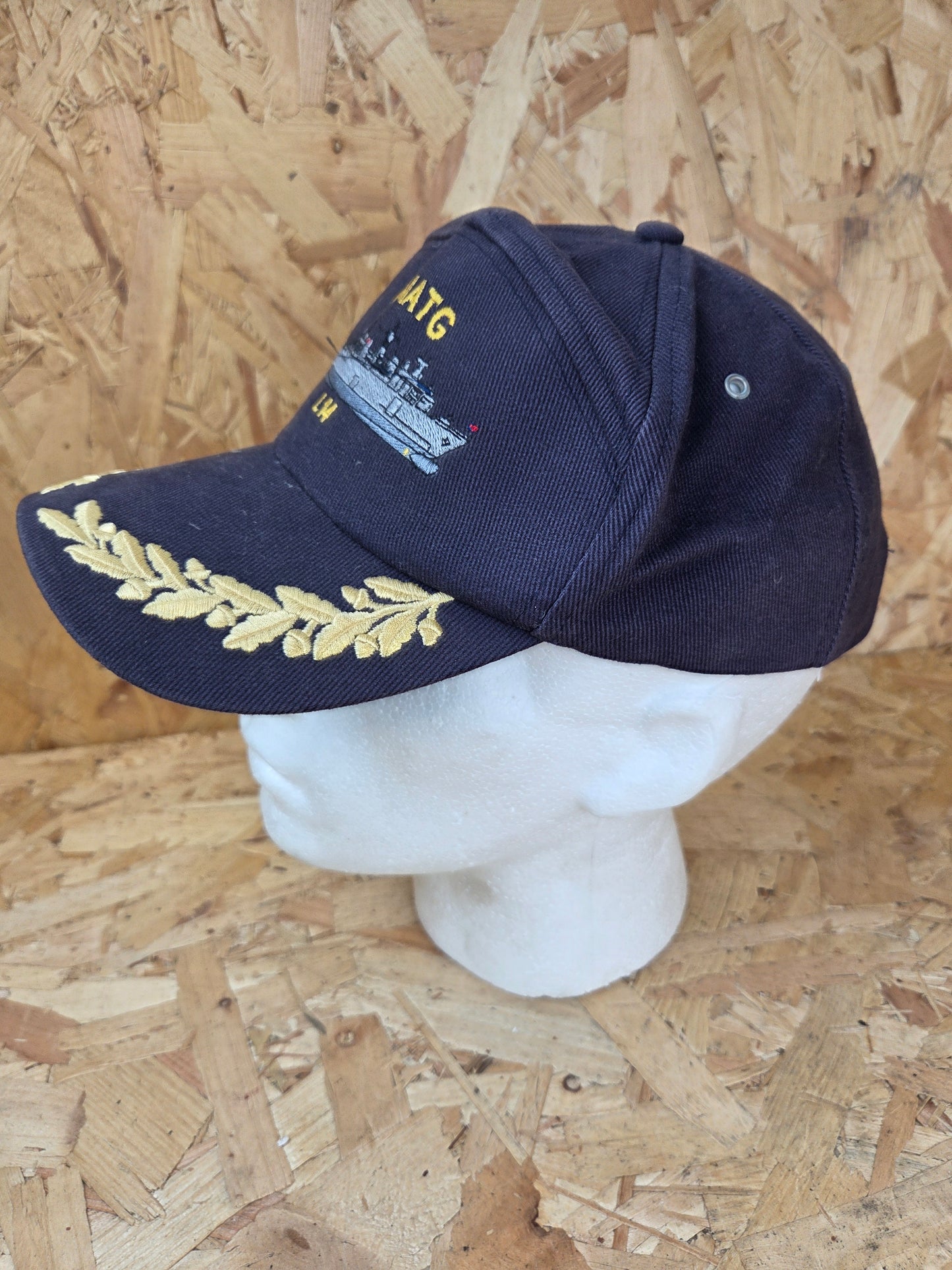Genuine Royal Navy COMATG HMS Albion L14 Amphibious Task Group - Embroidered Cap