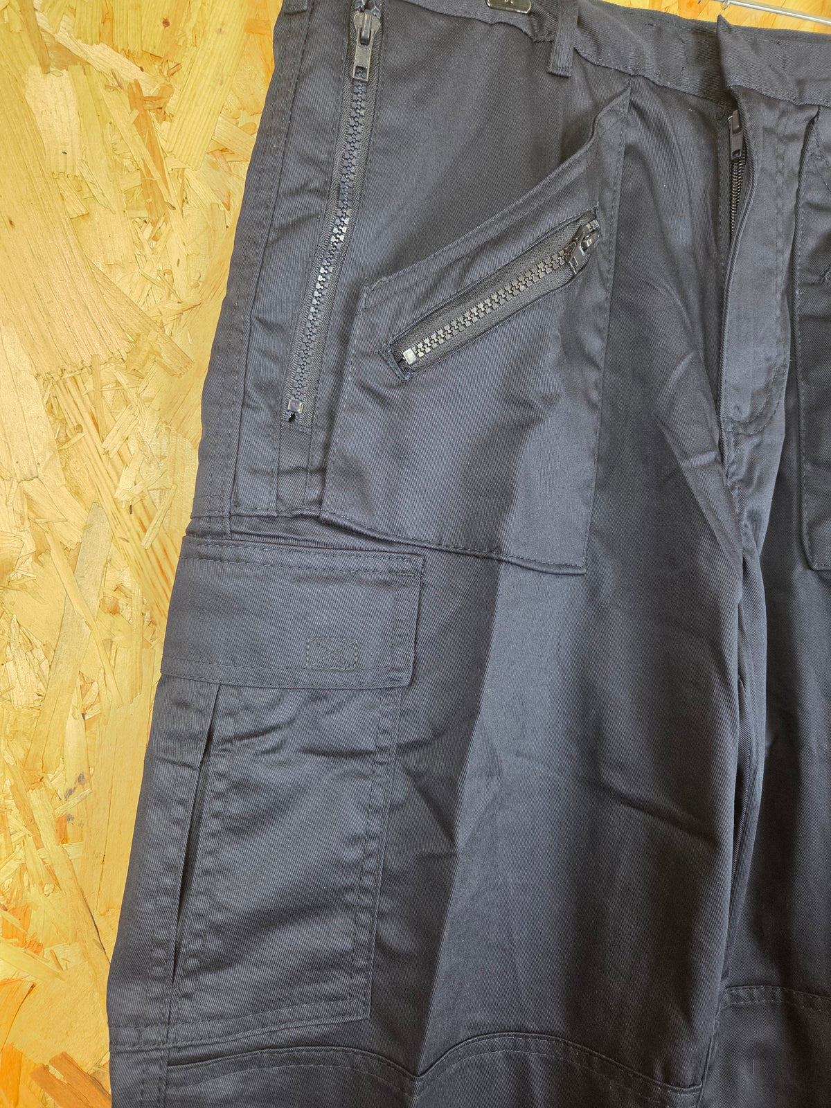 Portwest Action Cargo Work Trousers - Dark Navy Blue