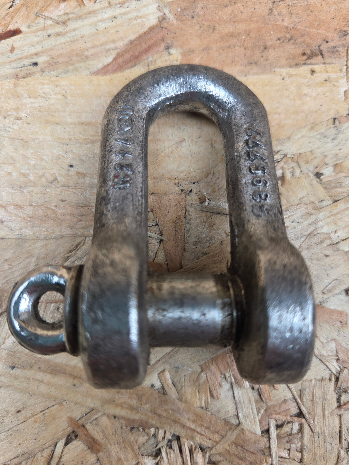 1/2" Heavy Duty Steel D Shackle Screw Pin
