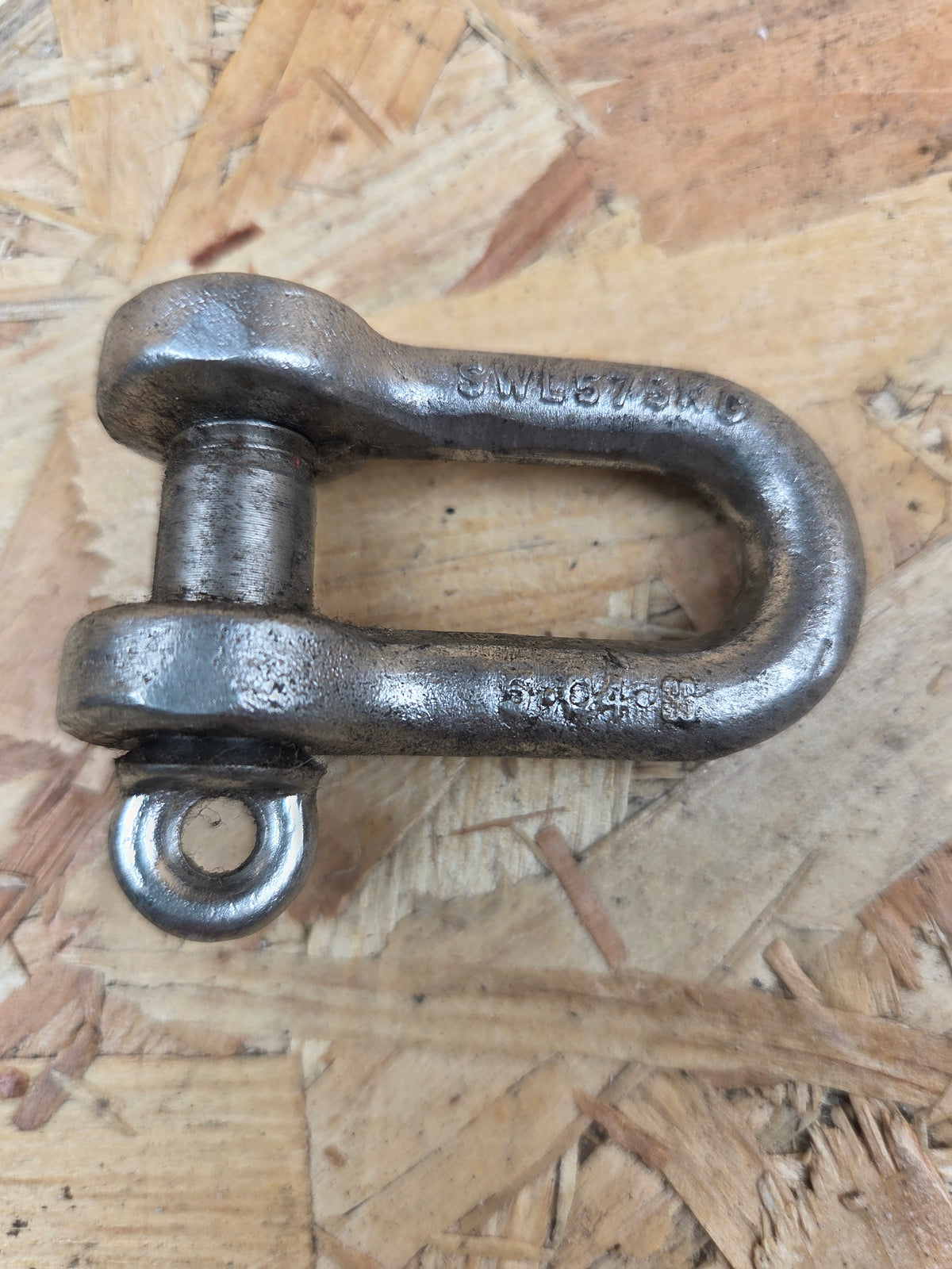 1/2" Heavy Duty Steel D Shackle Screw Pin
