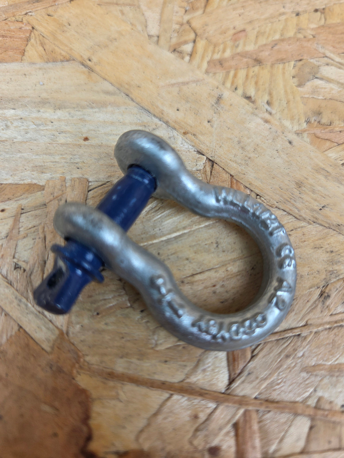 1/4" Tested Steel D Shackle Screw Pin