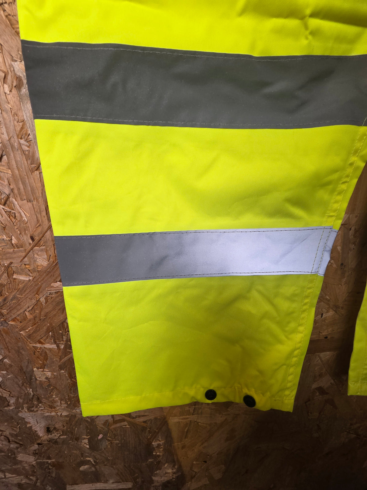 Hi-Vis Waterproof Over Trousers Yellow & Reflective XL