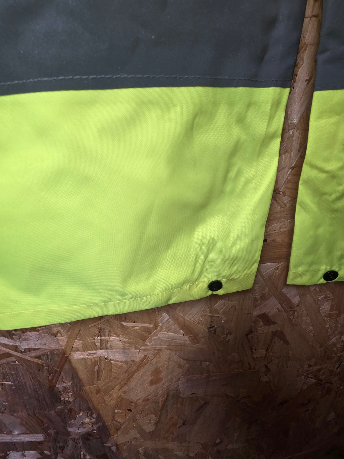 Hi-Vis Waterproof Over Trousers Yellow & Reflective XL