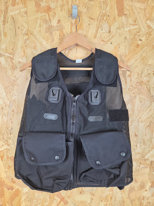 Tactical Vest With Kilickfast Docks - Black
