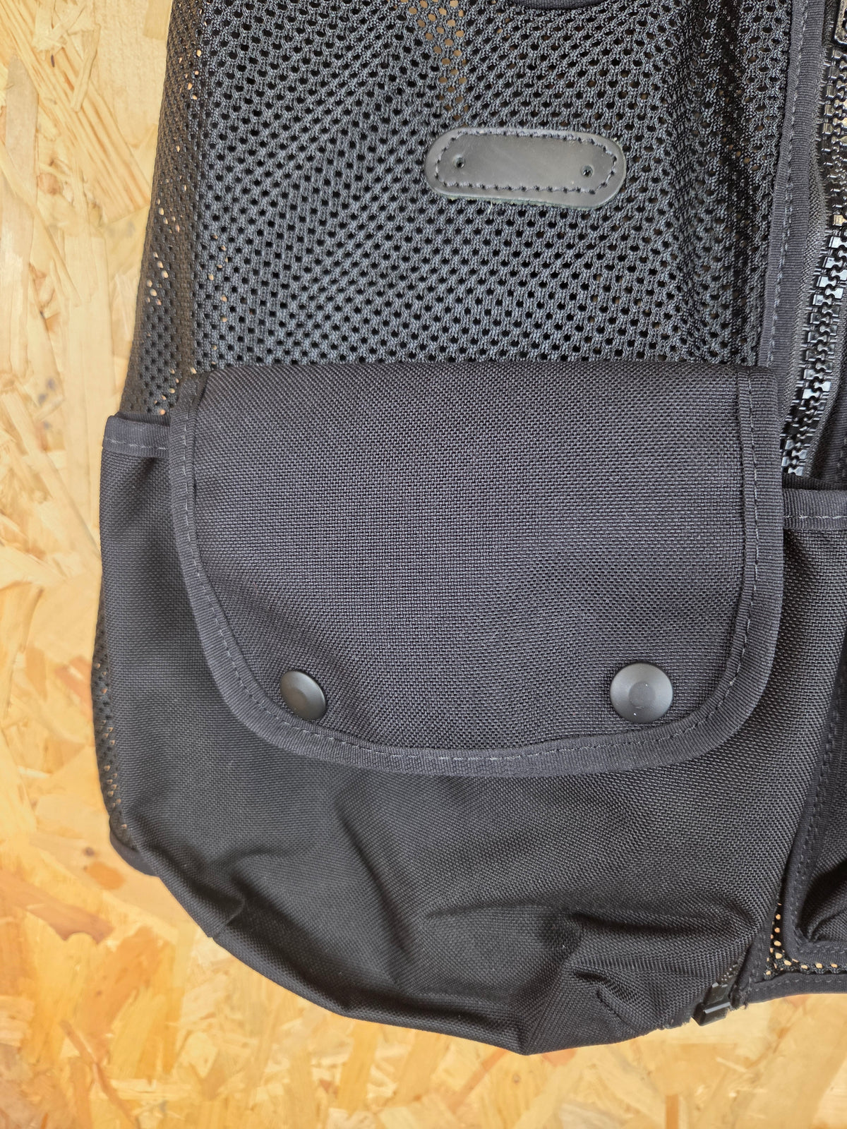 Tactical Vest With Kilickfast Docks - Black