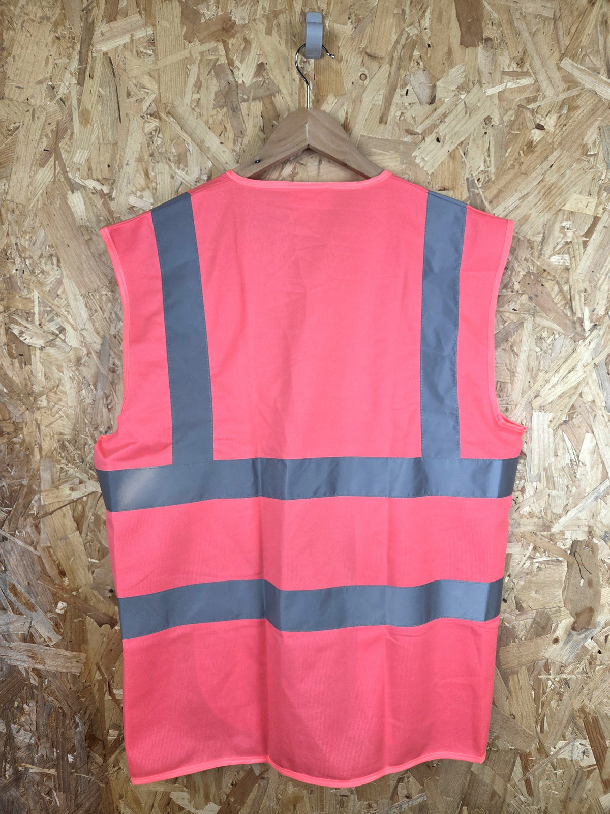 Pink Hi-Vis Reflective Safety Vest - XL