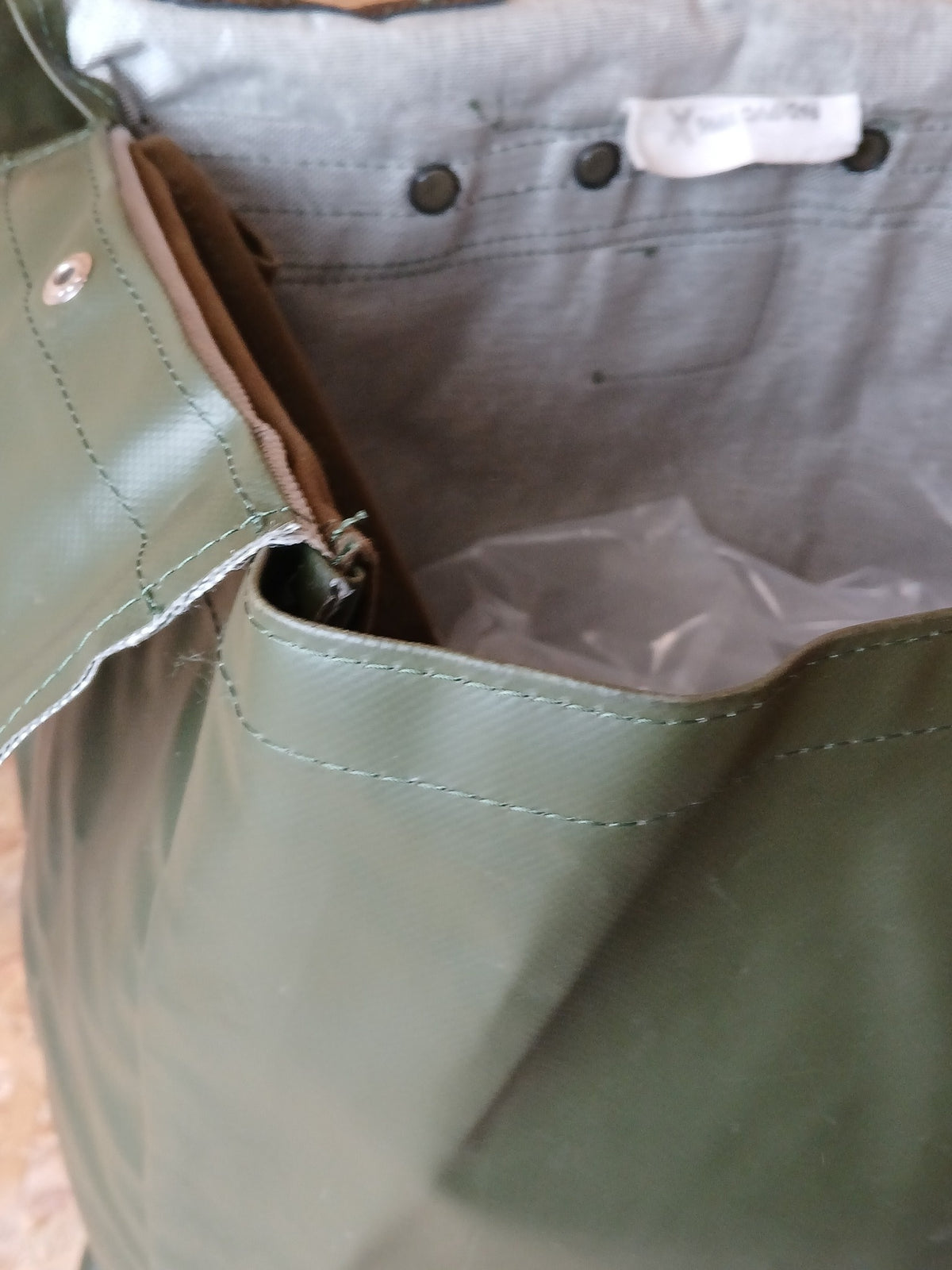 Czech Military Surplus Waterproof Storage Bag - Olive Green