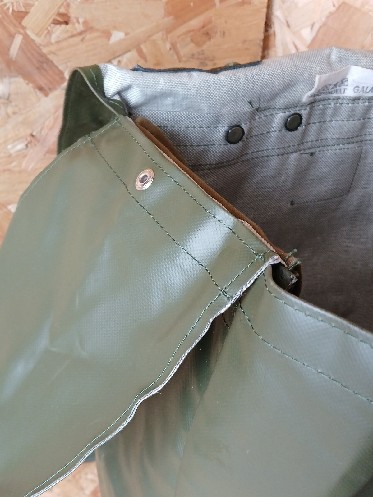 Czech Military Surplus Waterproof Storage Bag - Olive Green
