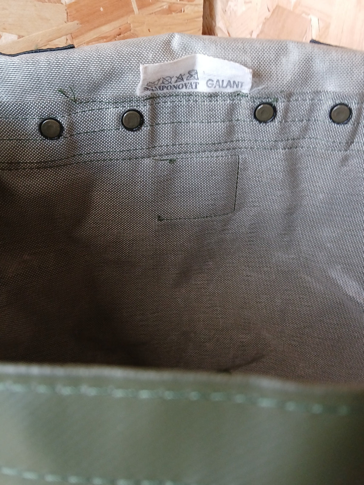 Czech Military Surplus Waterproof Storage Bag - Olive Green