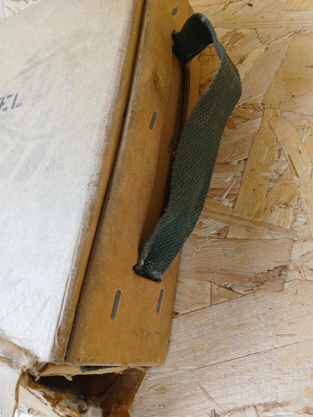 Genuine American Military Surplus Steel Barbed Wire Tape - 6 x 50m Reel Olive Green