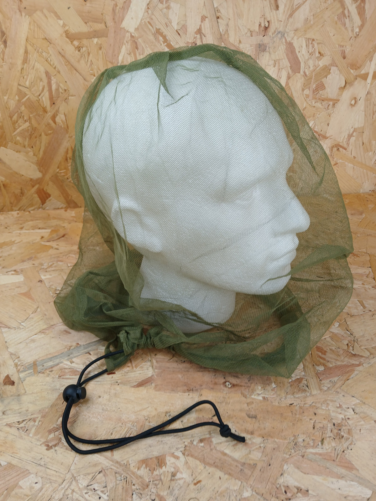 Genuine Military Surplus Mosquito Head Net – Olive Green