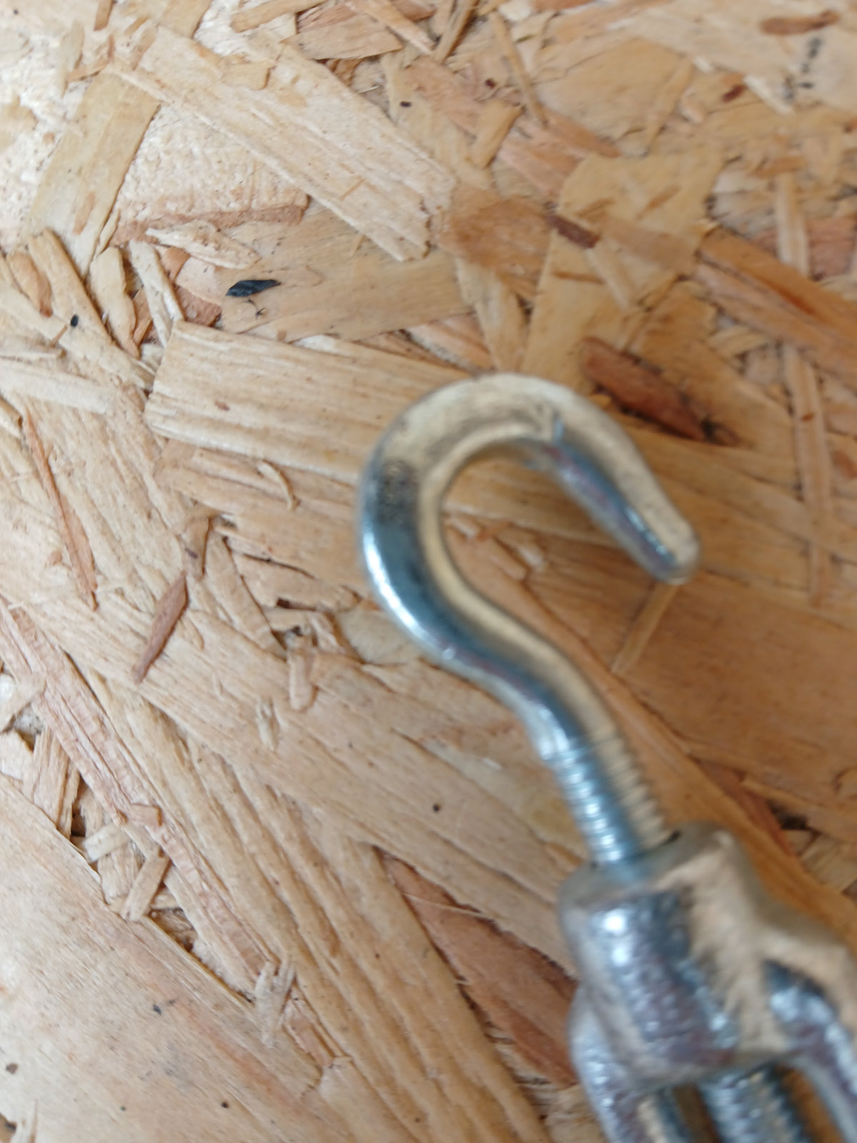 Straining Screw - Hook & Eye - 6mm