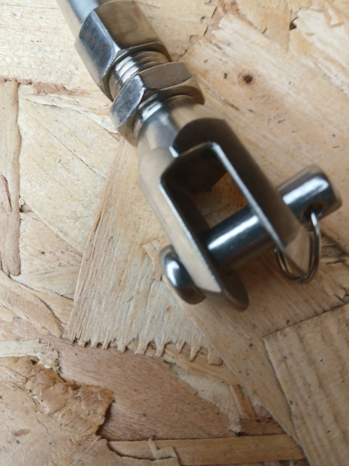 Wire Rope 316 Stainless Steel Swageless Fork Terminal - 6mm