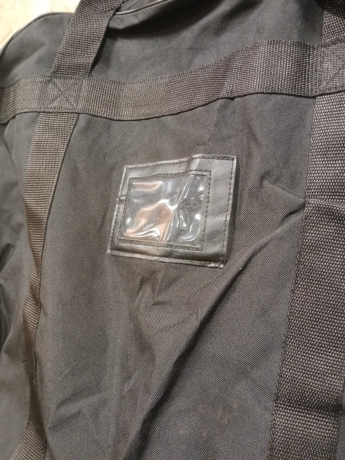 Ex Police Body Armour Carry Bag - Black