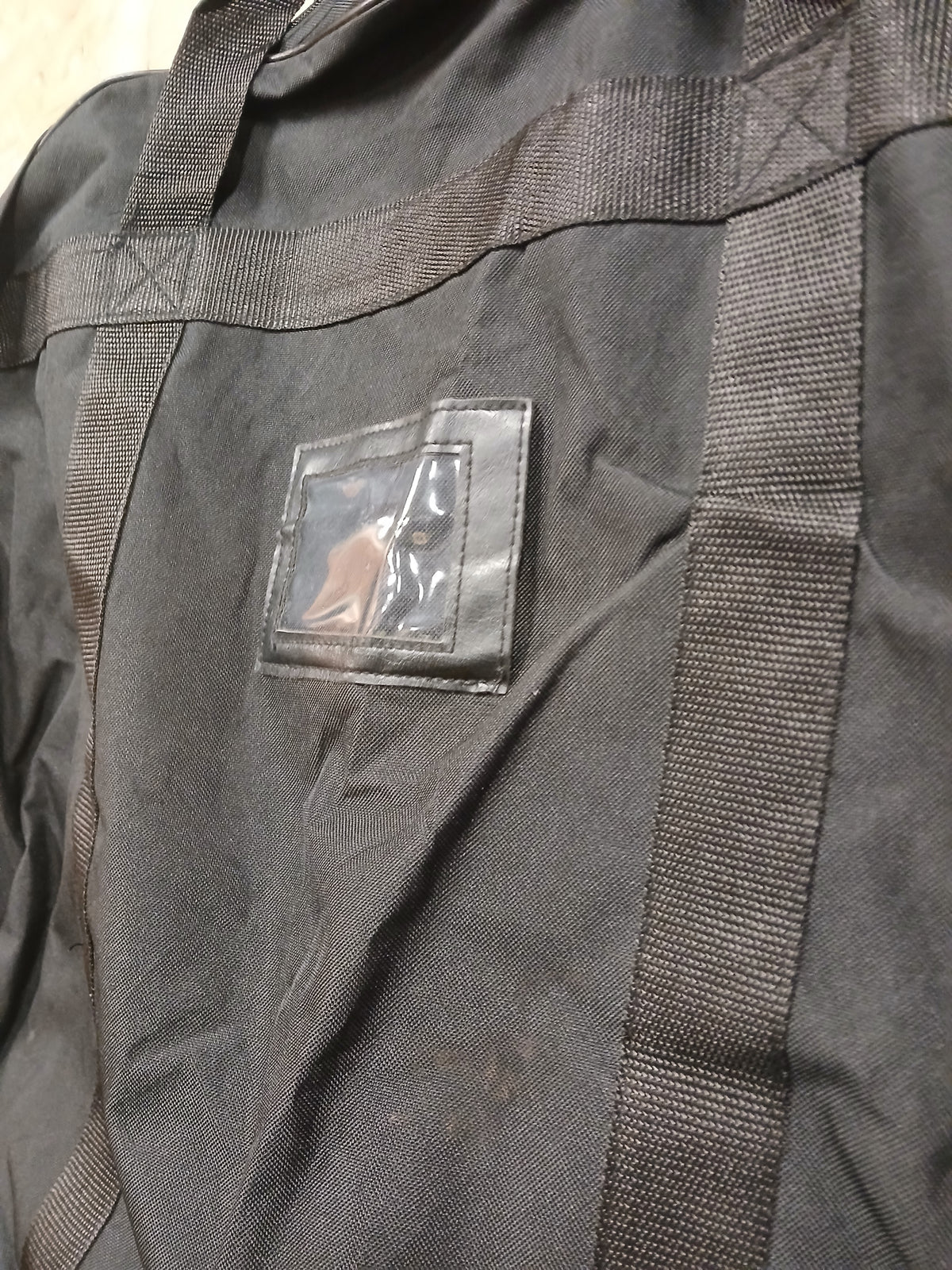 Ex Police Body Armour Carry Bag - Black