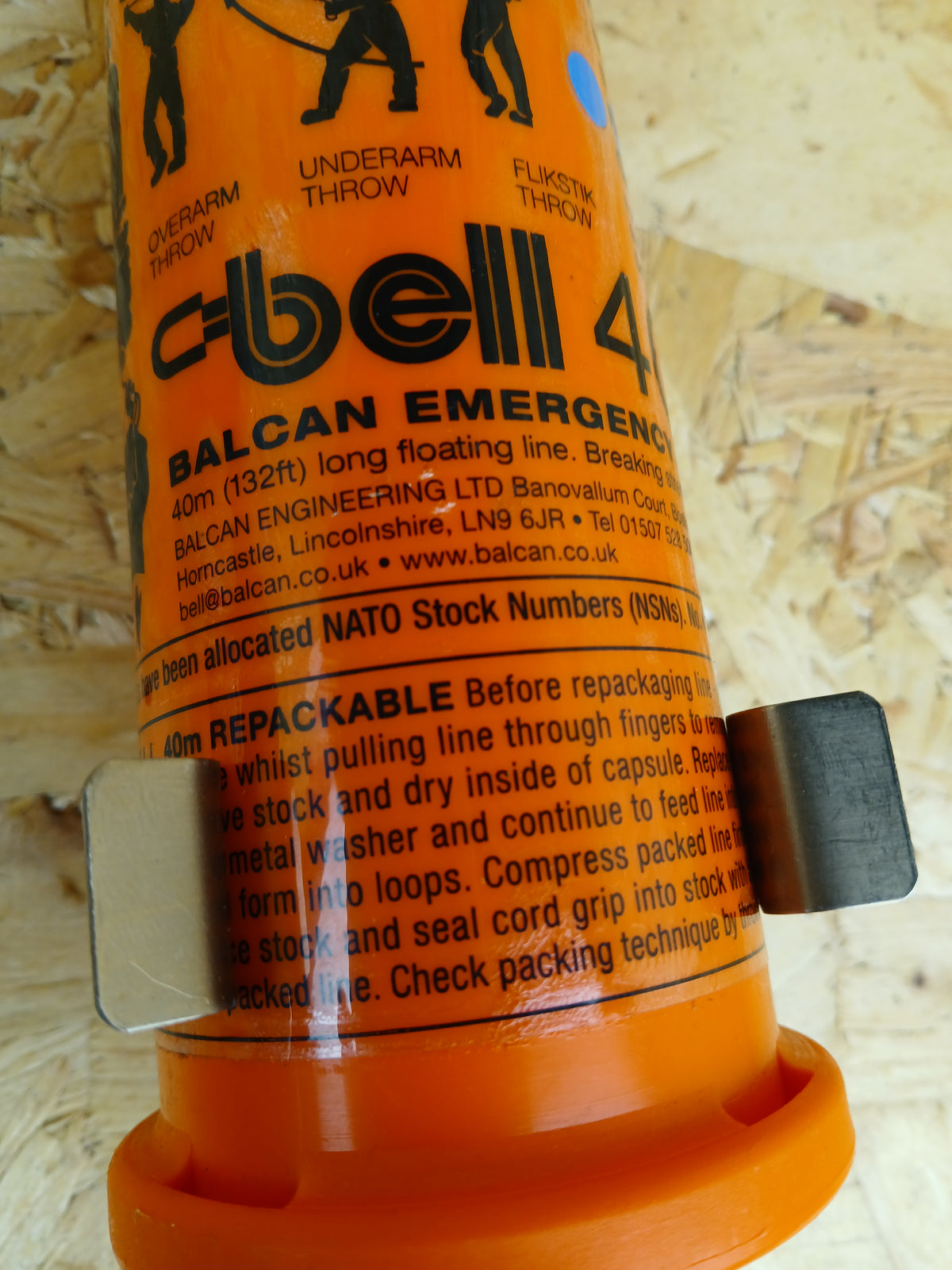 Balcan Emergency Life Line 40m Floating Rescue Throw Line