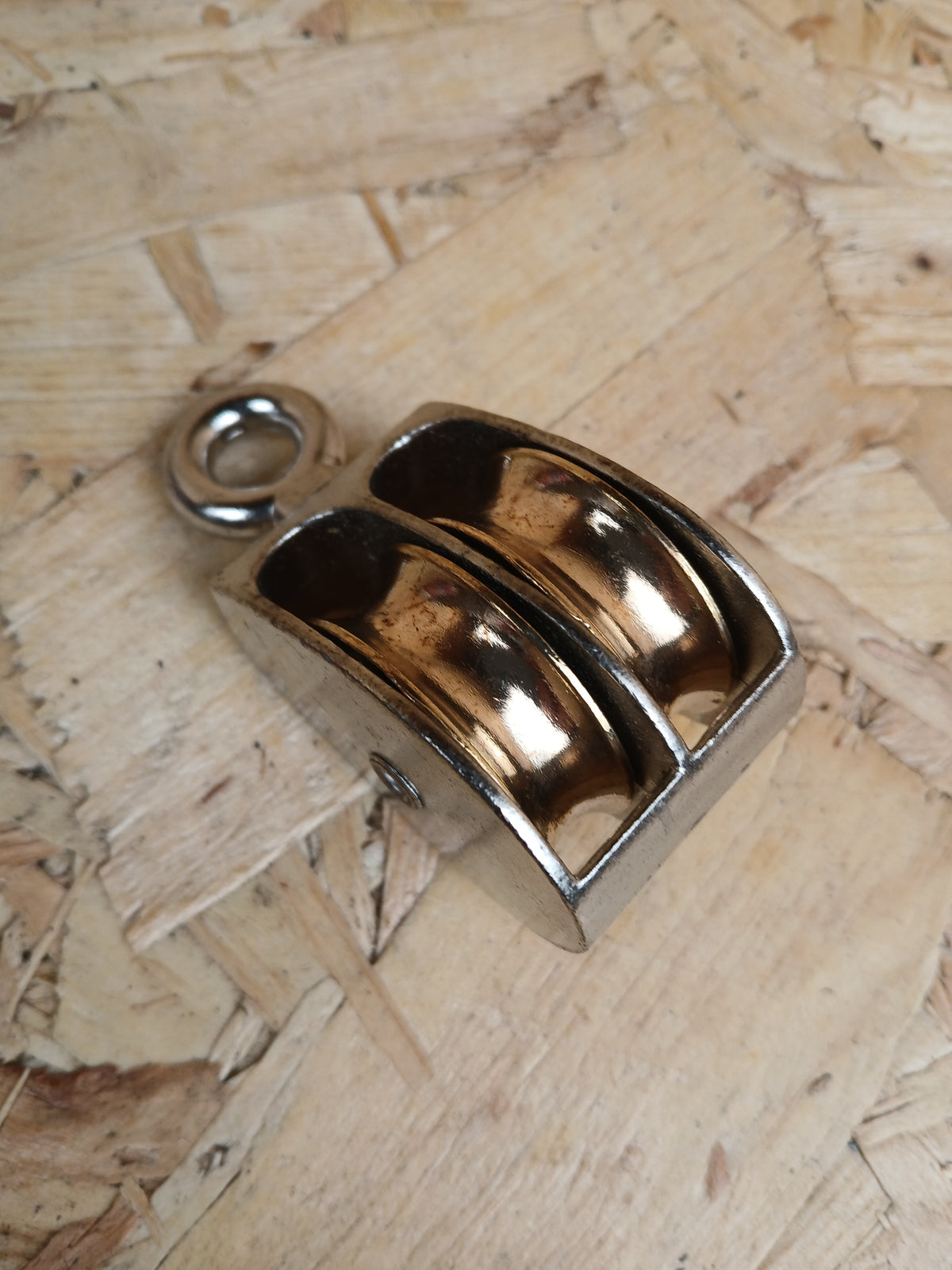 Double Pulley Block with Eye - 36mm
