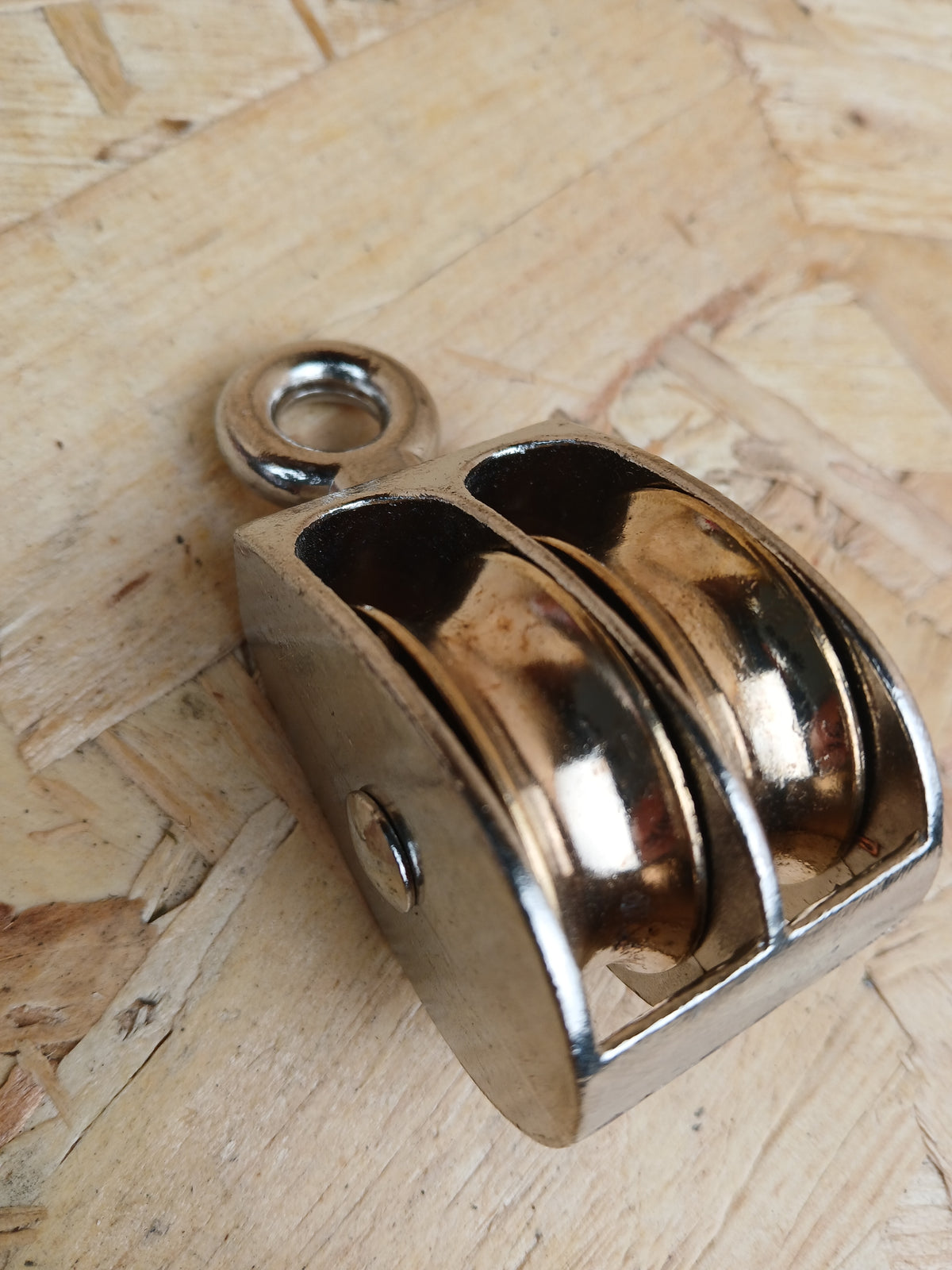 Double Pulley Block with Eye - 36mm