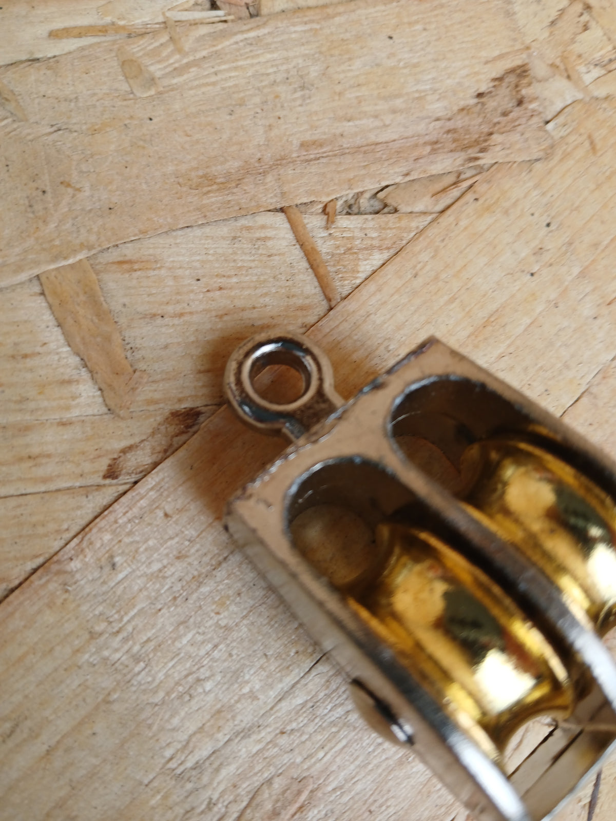 Double Pulley Block with Eye - 25mm
