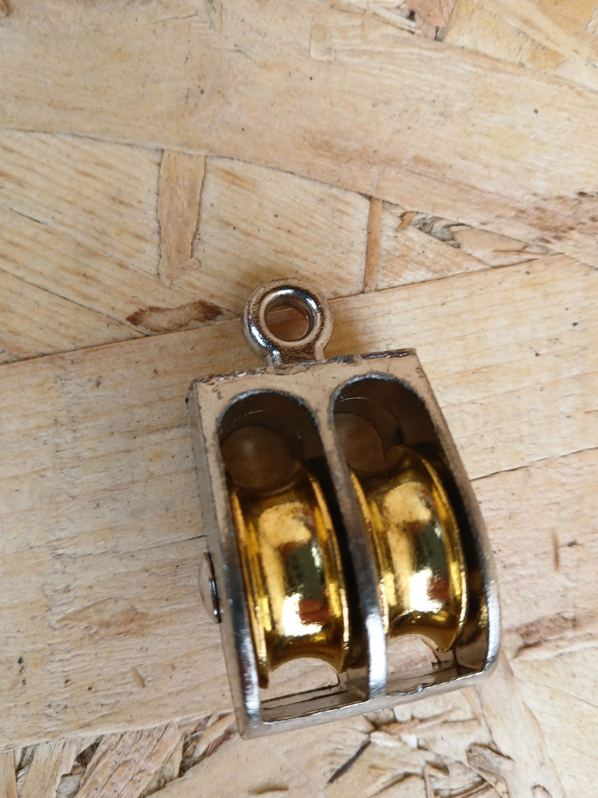 Double Pulley Block with Eye - 25mm