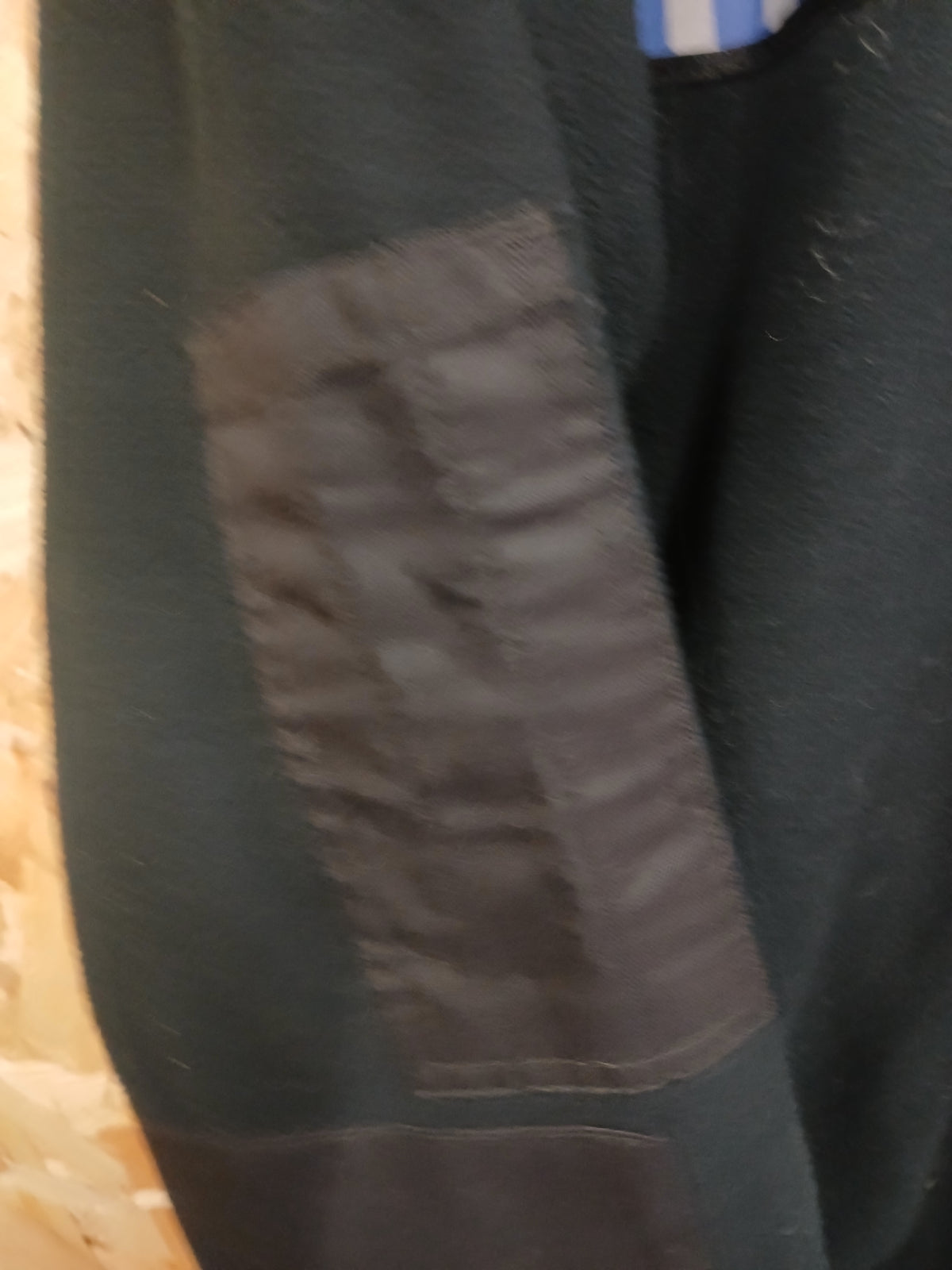 British Police Black with Checked Fleece with Klickfast Cosalt