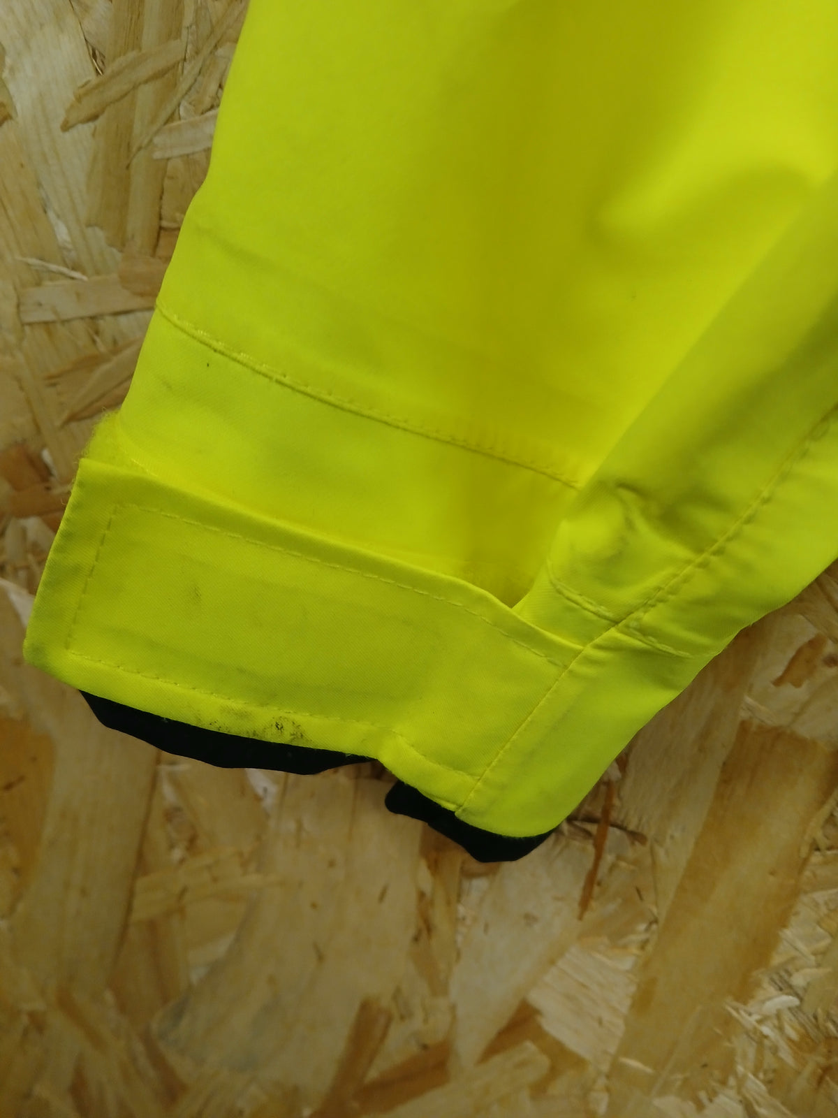 Security Branded Jacket Yaffy Blouson Bomber - Yellow Hi-Visisbility