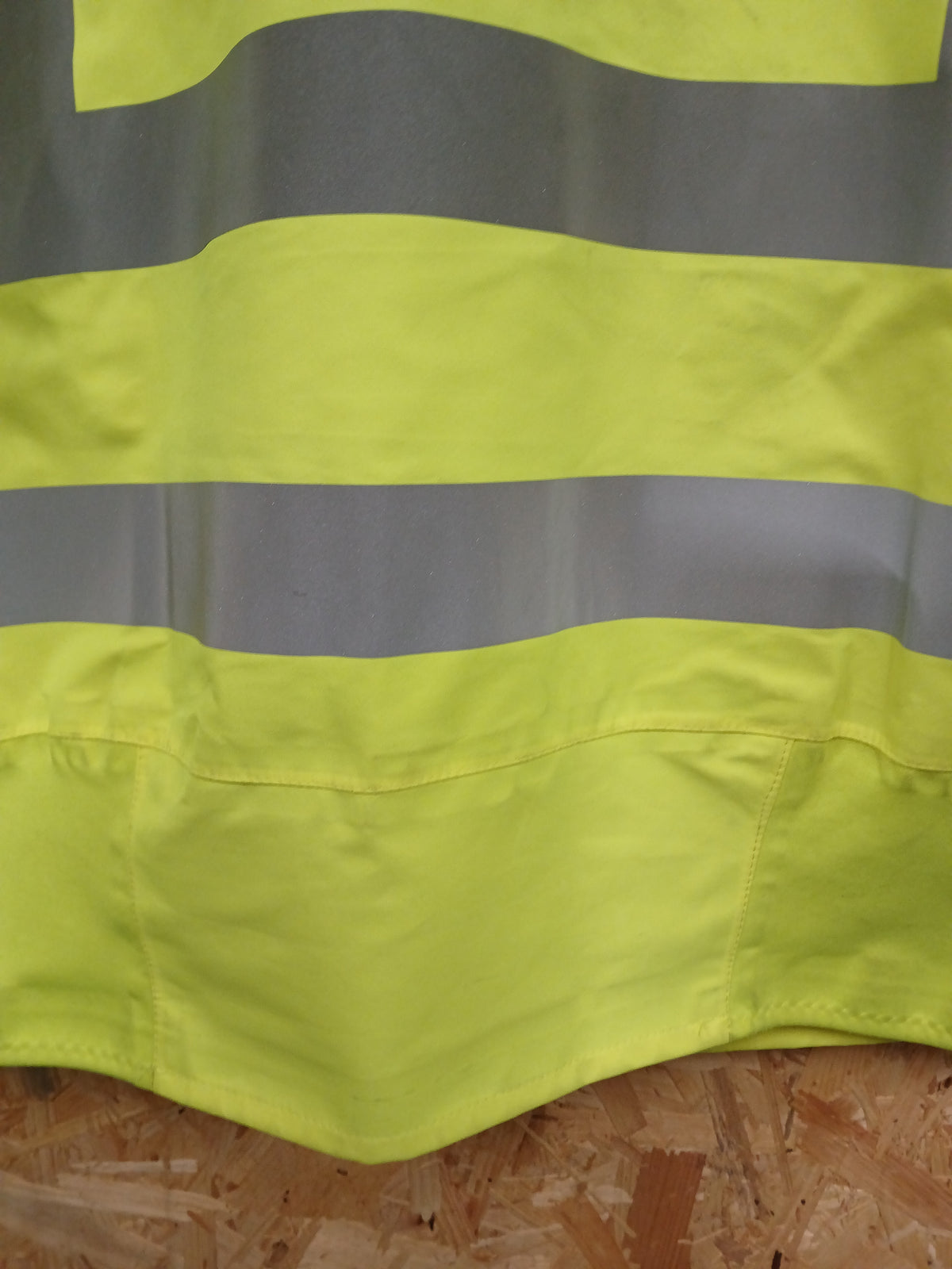Security Branded Jacket Yaffy Blouson Bomber - Yellow Hi-Visisbility
