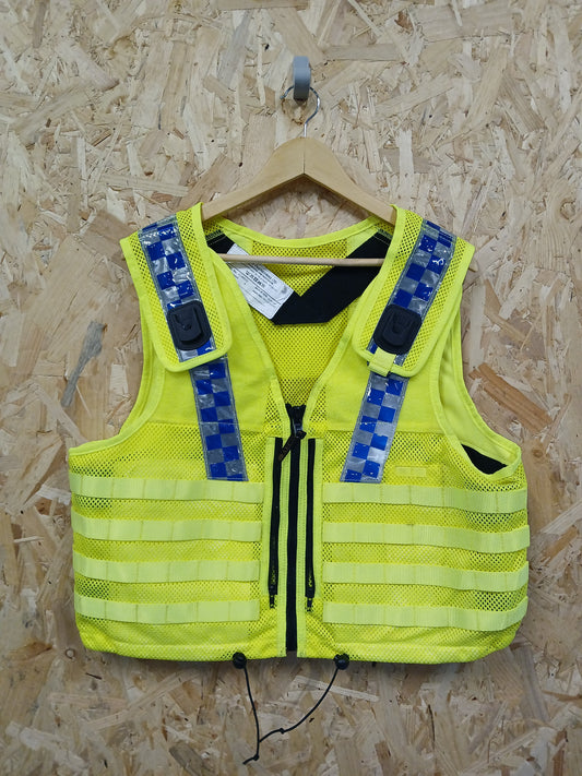 Ex-Police Aegis Safariland MOLLE Tactical Vest - Hi-Visibility Grade A