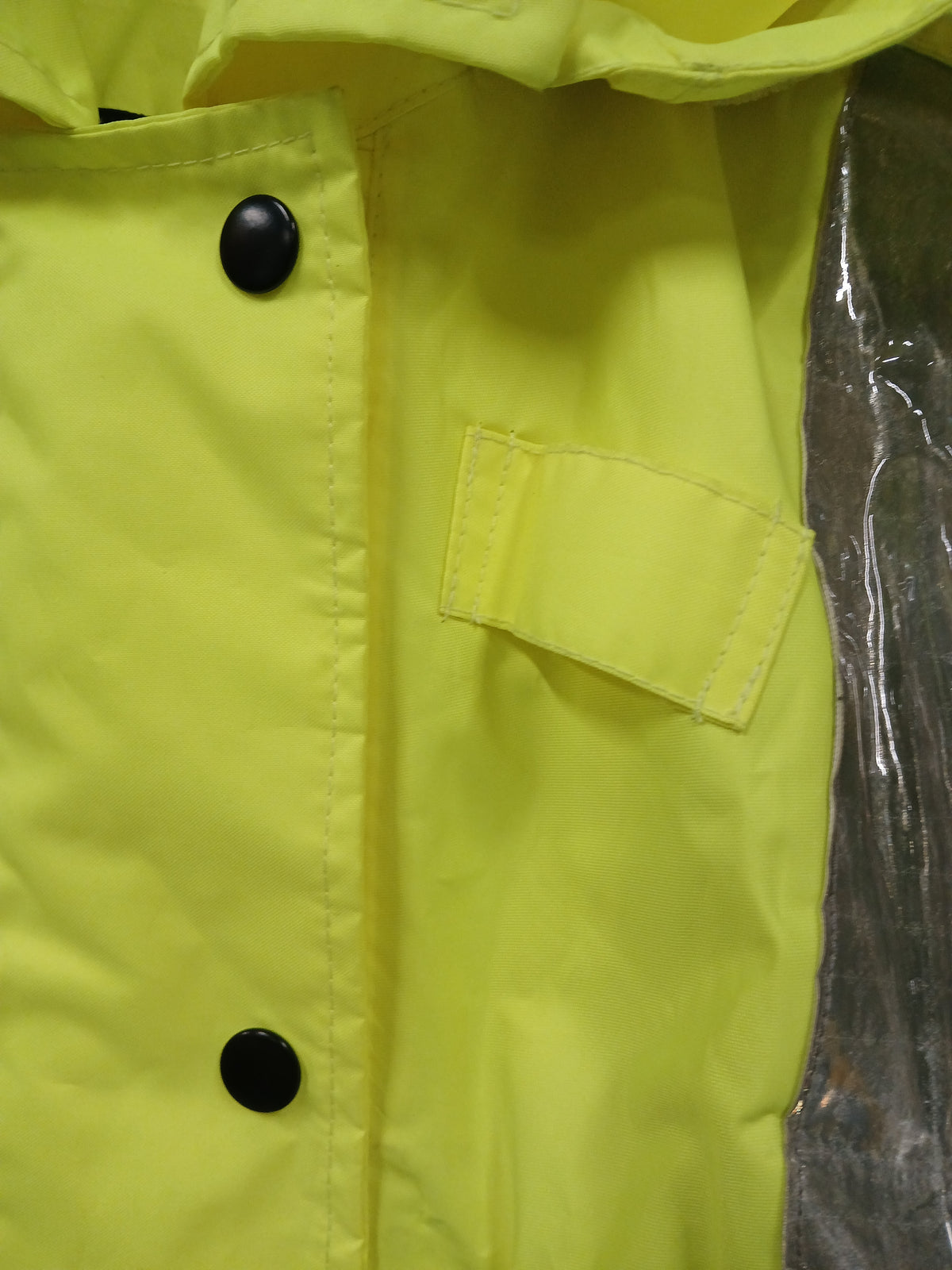 Ilasco British Police Waterproof Jacket - Yellow Hi-Vis Female Small Grade A