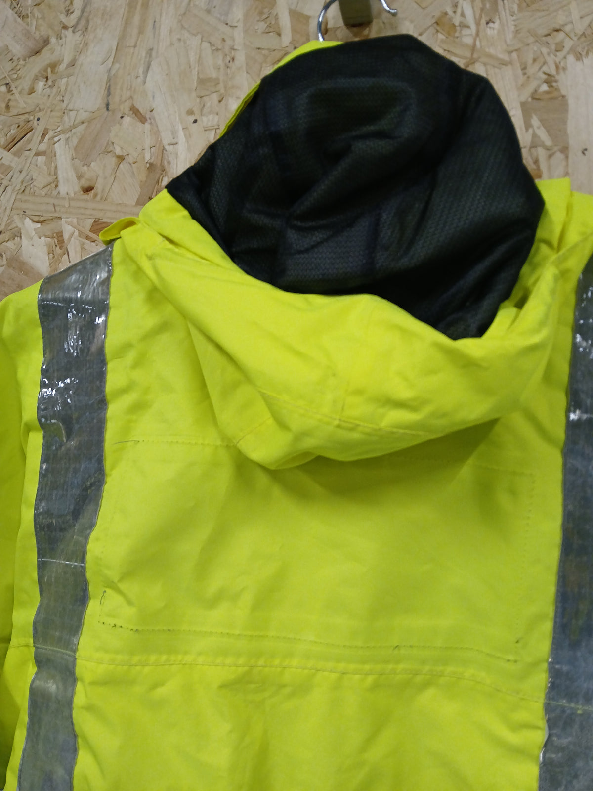 Ilasco British Police Waterproof Jacket - Yellow Hi-Vis Female Small Grade A