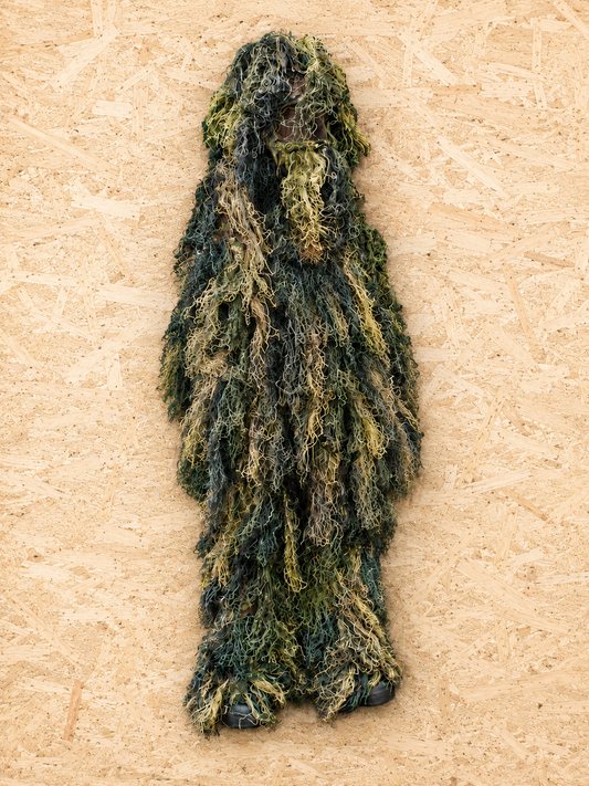 Kids Military Style Ghillie Suit Woodland Camouflage Sniper Bushcraft Airsoft Outfit Fancy Dress
