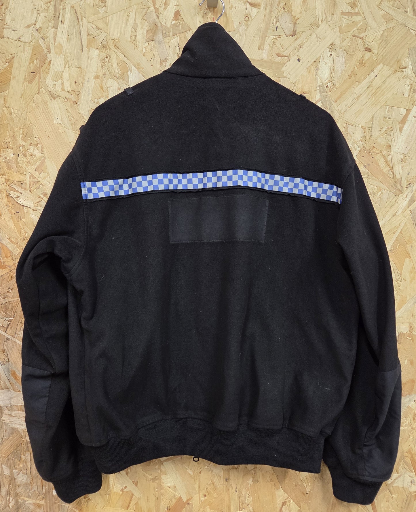 British Police Black with Checked Fleece With Klickfast Docks Yaffy