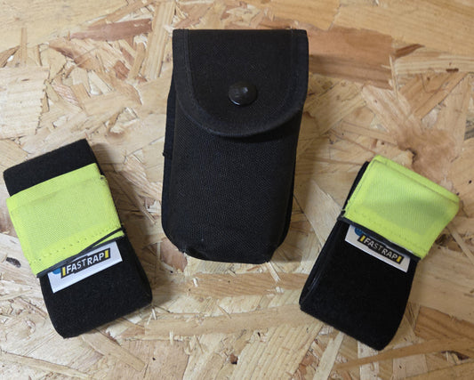 British Police Klickfast Leg Restraints With Pouch